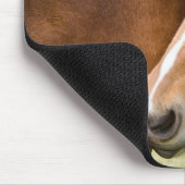 Stute und Fohlen Mousepad (Ecke)