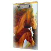 Stute und Pony-Zwischenablage Klemmbrett (Links)