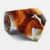 Stute und ponybraune Krawatte (Gerollt)