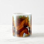 Stute und Ponykaffee Kaffeetasse (Mittel)