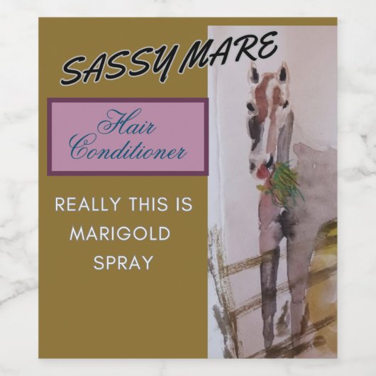 Stute Weinetikett (Einzelnes Label)