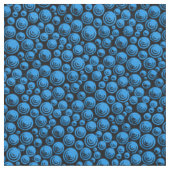 Stuten in Blau und Schwarz Stoff (Nahaufnahme)