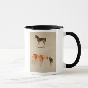 Stuten und Fohlen Tasse