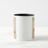 Stuten und Fohlen Tasse (Zentrum)
