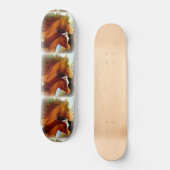 Stuten und Ponys Skateboard (Vorderseite)