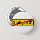 Stuttgart 21 button (Vorne & Hinten)