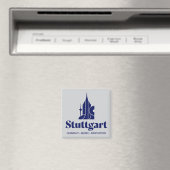 Stuttgart Deutschland Europa Magnet (In Situ (Geschirrspüler))