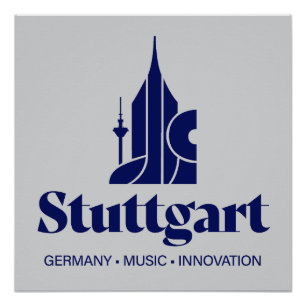 Stuttgart Deutschland Europa Poster