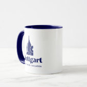 Stuttgart Deutschland Europa Tasse (Vorderseite Links)