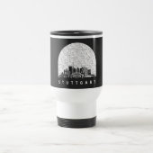 Stuttgart Deutschland Skyline Reisebecher (Mittel)