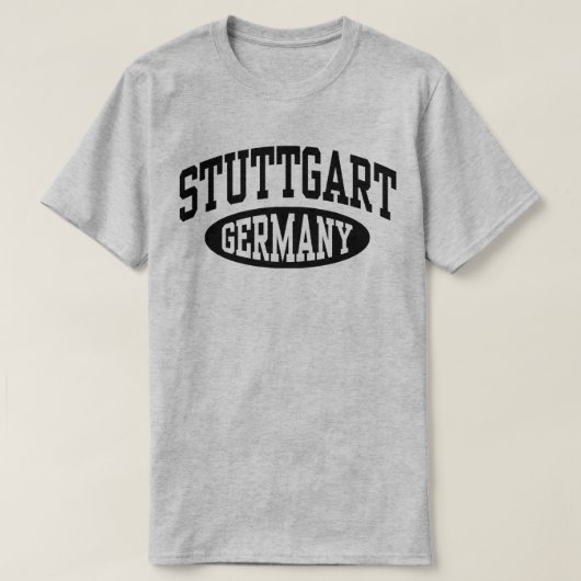 Stuttgart Deutschland T-Shirt (Design vorne)