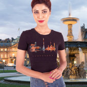 Stuttgart farbenfrohe Silhouette T-Shirt