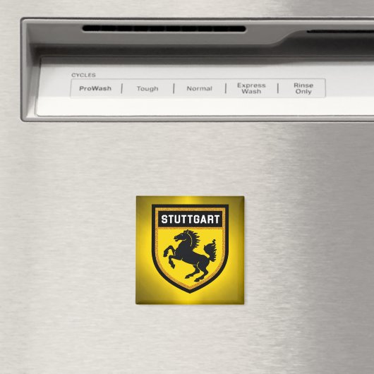 Stuttgart Flag Magnet (In Situ (Geschirrspüler))