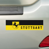 Stuttgart-Flagge (Deutschland) Autoaufkleber (Auf Auto)