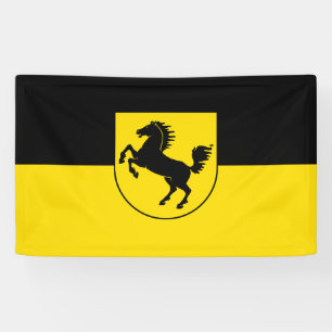 Stuttgart Flagge Stadt Deutschland Symbol Emblem P Banner