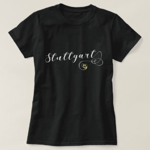 Stuttgart Herz, Baden-Württemberg, Deutschland T-Shirt