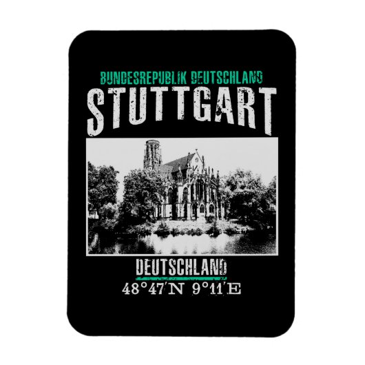 Stuttgart Magnet (Vertikal)