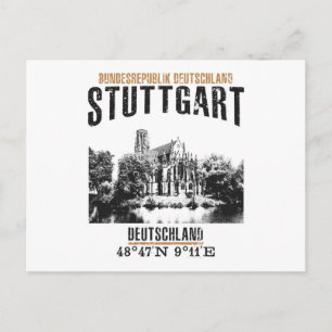 Stuttgart Postkarte