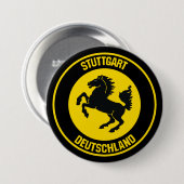 Stuttgart-RundEmblem Button (Vorne & Hinten)