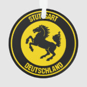 Stuttgart-RundEmblem Ornament (Rückseite)
