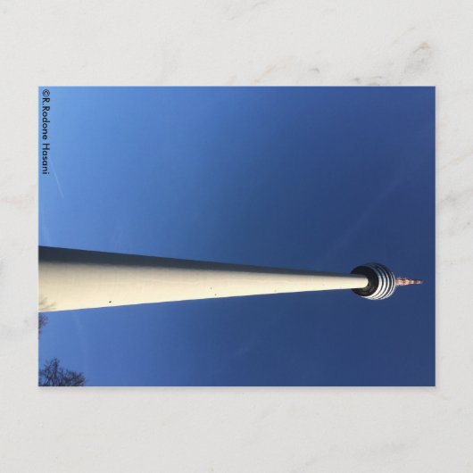 Stuttgart sagt Hallo Postkarte (Vorderseite)