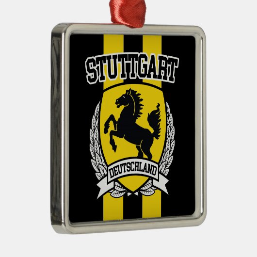 Stuttgart Silbernes Ornament (Rechts)