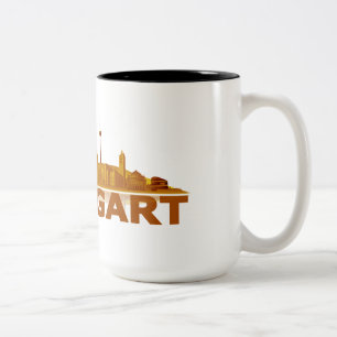 Stuttgart Stadt Skyline - Tassen / Becher / Krüge