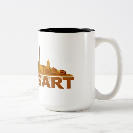Stuttgart Stadt Skyline - Tassen / Becher / Krüge