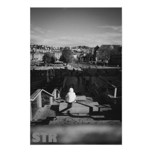 Stuttgart view poster (Vorderseite)