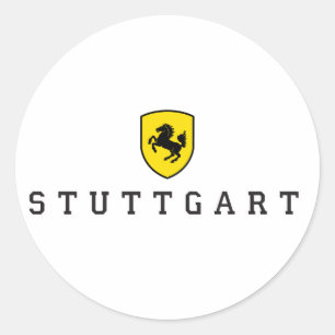 Stuttgart Wappen Stuttgarter Wappen Runder Aufkleber