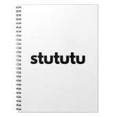 Stututu Turbo Lärm Flutter Auspuff Valve Car Ent Notizblock (Vorderseite)