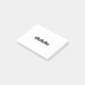 Stututu Turbo Noise Flutter Blow Off Valve Car Ent Post-it Klebezettel (angewinkelt)