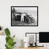 Stutz Racer Woman Mechanic 1916 Poster (Heimbüro)