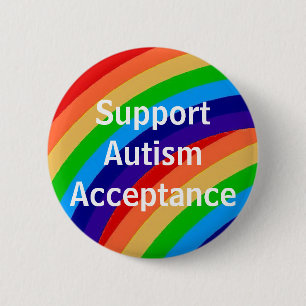 Stützautismus-Annahme Button