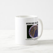 Stützbakterien züchten häufig nur einige Leute Kaffeetasse (VorderseiteRechts)