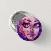 Stützband-Krieger-Button Button (Vorne & Hinten)