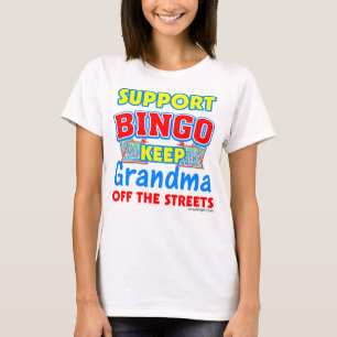 Stützbingo-Großmutter T-Shirt