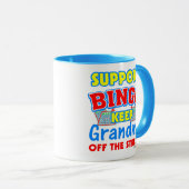 Stützbingo-Großmutter Tasse (VorderseiteRechts)