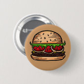Stützburger-Spaßknopf Button (Vorne & Hinten)