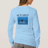 Stütze, die für eine Ursache beschmutzt T-Shirt (Rückseite)