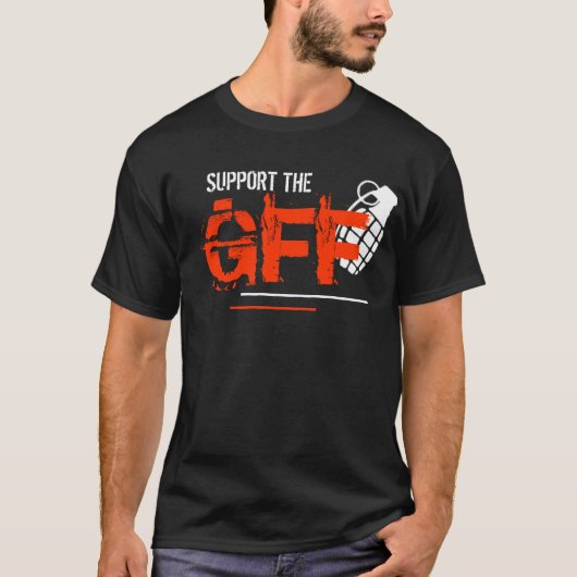 Stützen Sie das GFF T-Shirt (Vorderseite)