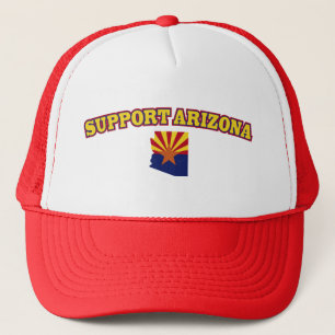 Stützen Sie den Staat von Arizona Truckerkappe