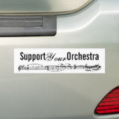 Stützen Sie Ihr Orchester Autoaufkleber (Auf Auto)