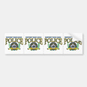 Stützen Sie Ihre lokale Polizei Autoaufkleber (Vorne)