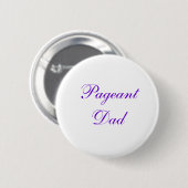 Stützen Sie Ihre Schönheits-Königin Button (Vorne & Hinten)