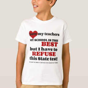 Stützen Sie Ihren Lehrer. Stützen Sie Ihre Schul T-Shirt
