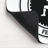 Stützen Sie Ihren lokalen Fechter Mousepad (Ecke)