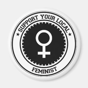Stützen Sie Ihren lokalen Feminist Magnet