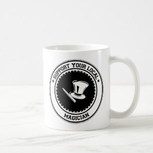 Stützen Sie Ihren lokalen Magier Kaffeetasse