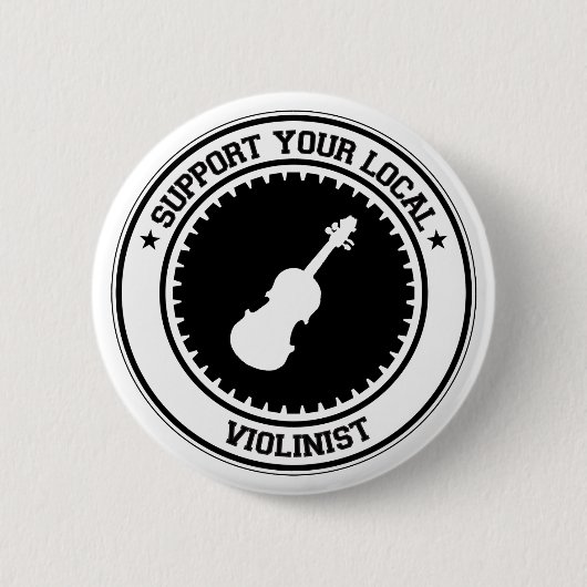 Stützen Sie Ihren lokalen Violinisten Button (Vorderseite)